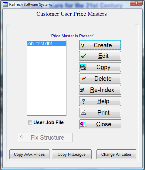 Customer Price Master