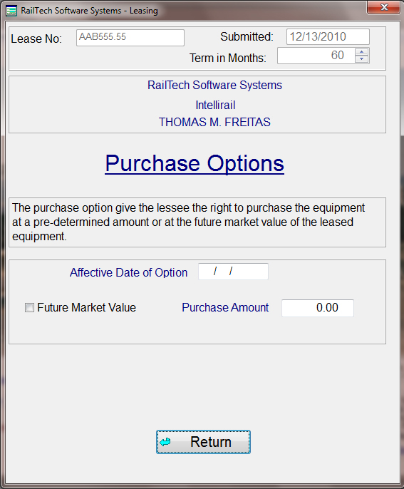 Purchase Option