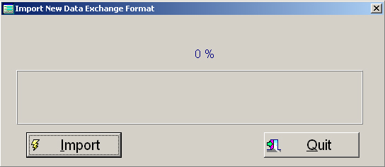 Data Exchange Error Report