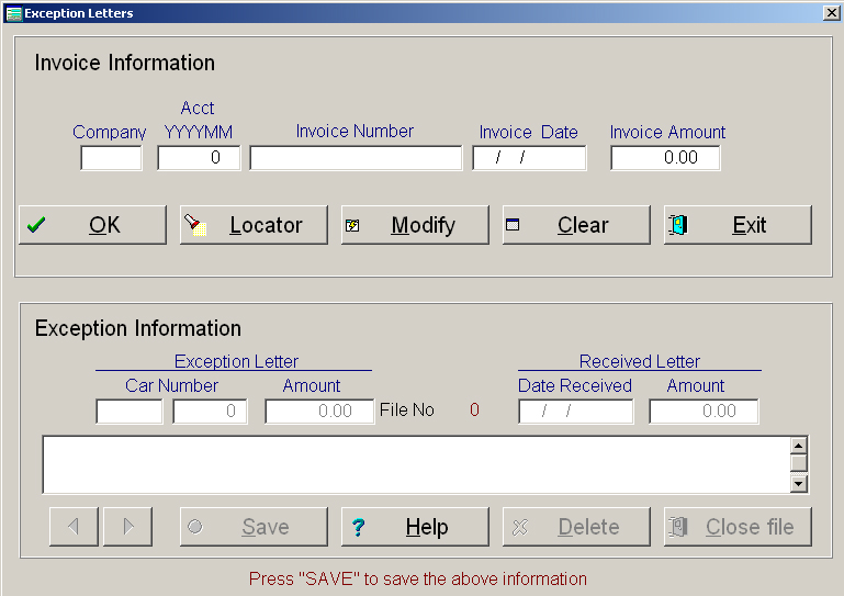 Single Line Audit