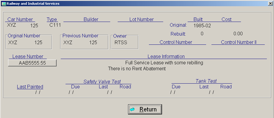Car Information