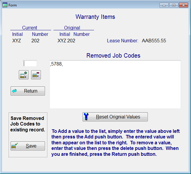 Warranty Issues